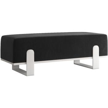 Předsíňová lavice SULA 100cm bílá / kronos 07