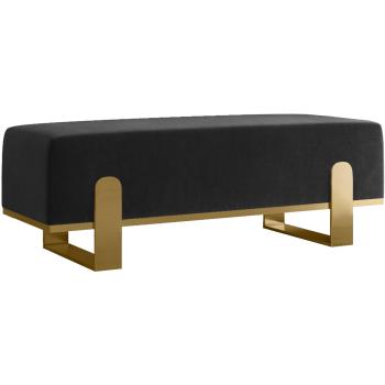 Předsíňová lavice SULA 100cm zlatý / kronos 07