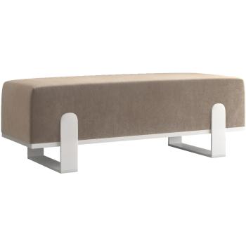 Předsíňová lavice SULA 100cm bílá / paros 03