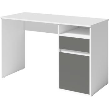 Psací stůl BILLY bílá / grafit