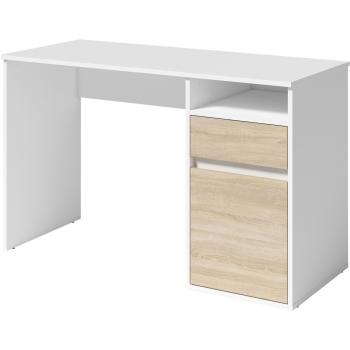 Psací stůl BILLY bílá / dub sonoma