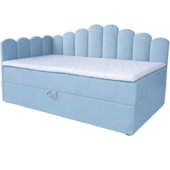 Čalouněná dětská postel 90x160 NELA royal 48 levá
