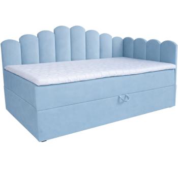 Čalouněná dětská postel 80x160 NELA royal 48 pravá