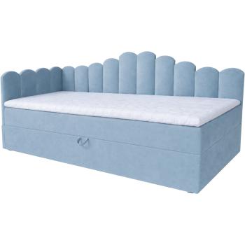 Čalouněná dětská postel 80x200 NELA royal 48 levá