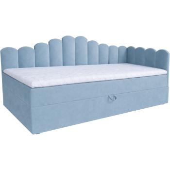 Čalouněná dětská postel 80x200 NELA royal 48 pravá